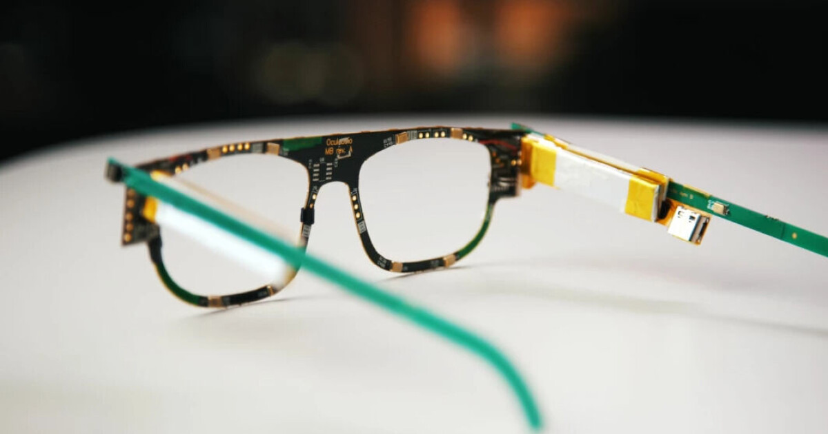 These glasses help you see and hear better