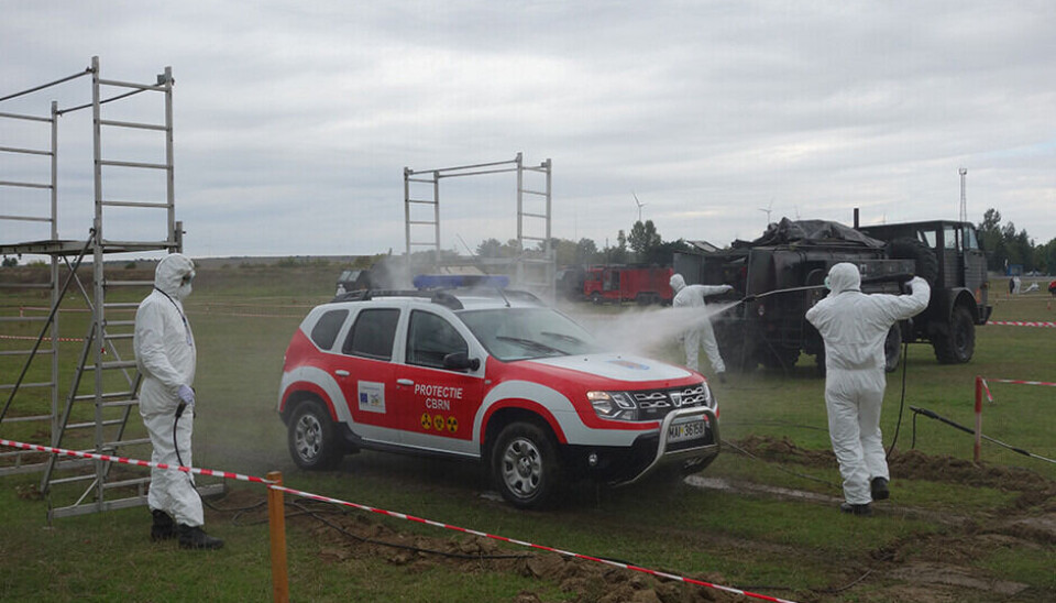 People from the Norwegian Radiation and Nuclear Safety Authority (DSA) took part in an emergency preparedness exercise. The exercise was part of an EEA project the organisation had in collaboration with Romania.