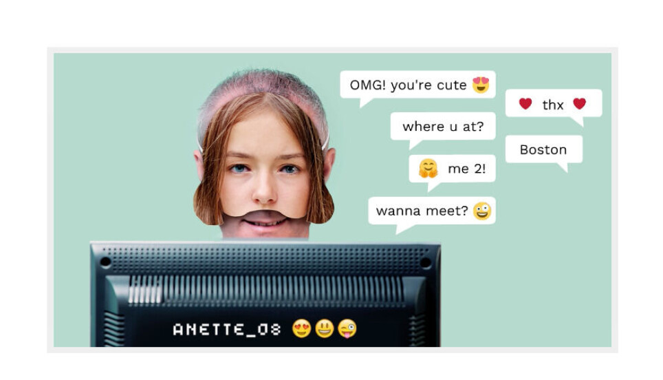 Cyber grooming: An adult male can pretend to be a 14-year-old boy online. Now NTNU detection technology in use at a commercial spin-off called AiBA, can detect the perpetrator