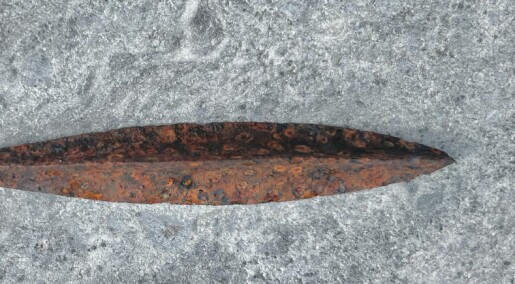 The last person who touched this three-bladed arrowhead was a Viking