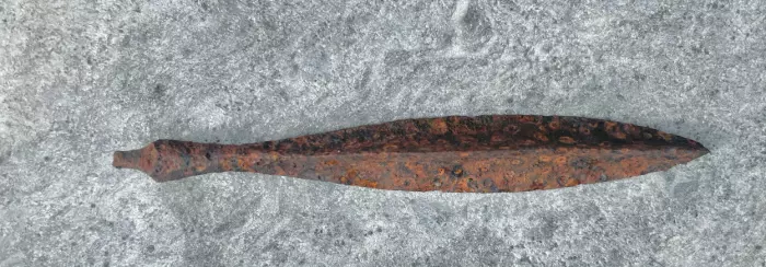 The last person who touched this three-bladed arrowhead was a Viking