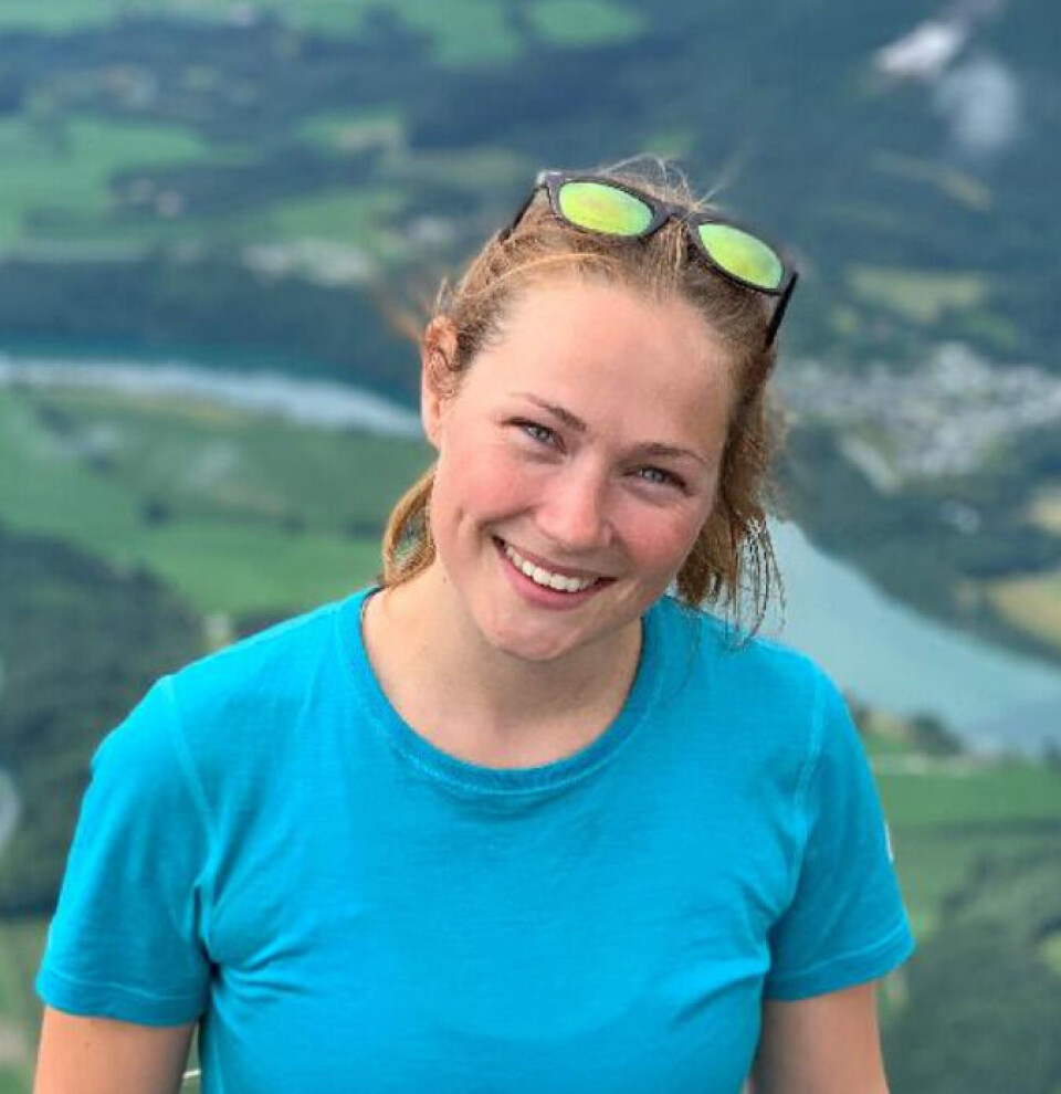 PhD candidate Anna H. Andreassen at NTNU.