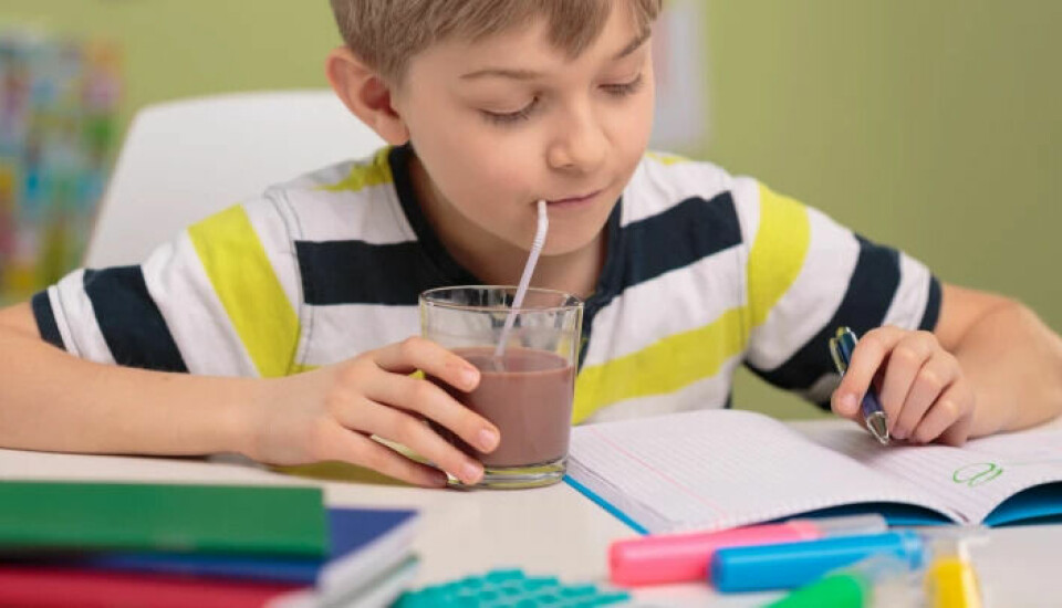 The additive carrageenan is used, among other things, to distribute the chocolate particles in chocolate milk. In recent years, animal studies have suggested that the substance may have an adverse effect on intestinal flora.