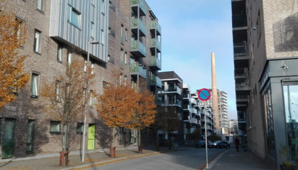 This photo shows urban densification in Ensjø, Oslo.