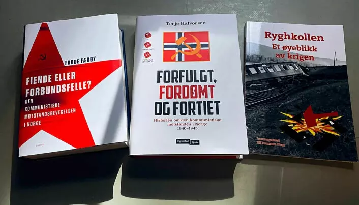 Frode Færøy, Terje Halvorsen and Lars Borgersrud have published new books about the Communist resistance in Norway.
