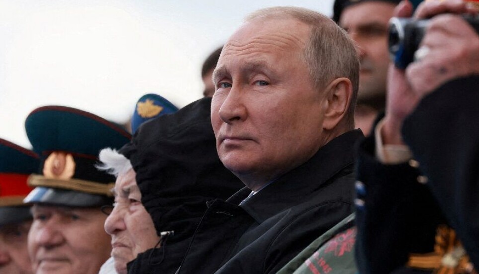Vladimir Putin during the military parade in Moscow in May this year, during the 77th anniversary of the victory over the Nazis. Ukraine contributed significantly to the effort in 1945. But today the old allies are on opposite sides of the armed conflict.