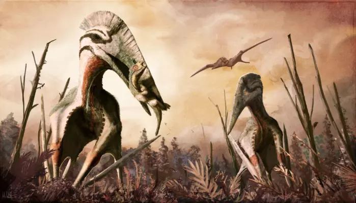 <span class="italic" data-lab-italic_desktop="italic">Hatzegopteryx</span> is among the largest flying lizards ever found.
