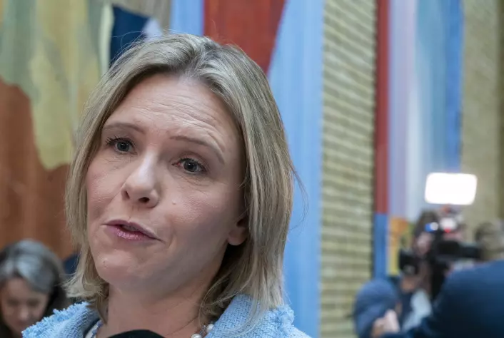 Sylvi Listhaug of the Progress Party quoted Jesus on refugee policy.