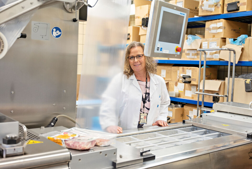 “Chicken thigh fillets keep just as well in recyclable material and can consist of up to 100 % recycled PET in the middle layer,” says Marit Kvalvåg Pettersen.