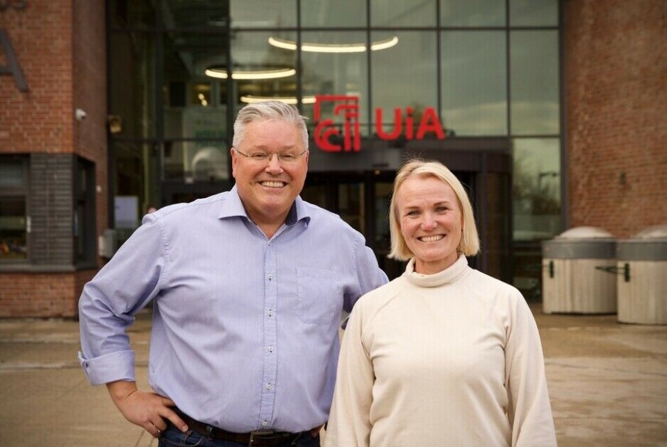 Professor Morten Øgård and researcher Linda Hye at the Centre for Local Government Studies.