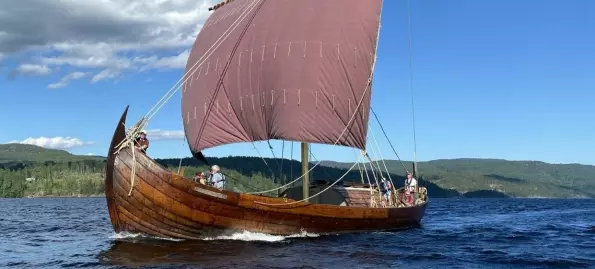 The world's most modern Viking ship can parallel park