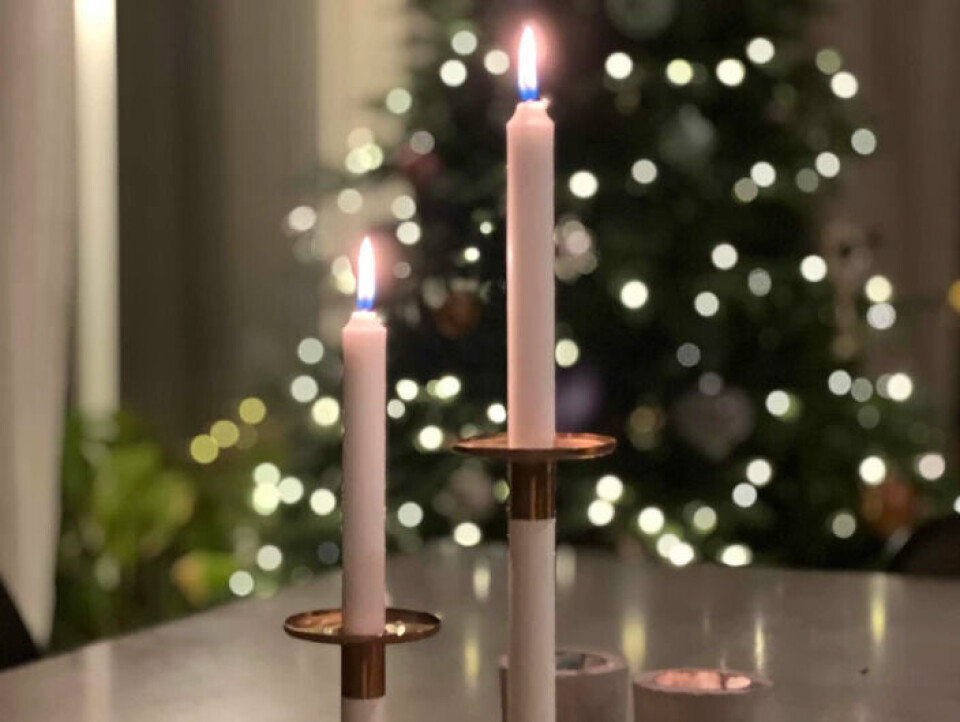 Living flames are a symbol of Jesus' life.