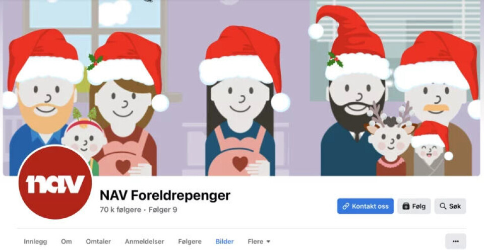 NAV is also on Facebook. Here you can ask questions about parental benefits, care benefits (sick child days), child benefits and cash support.