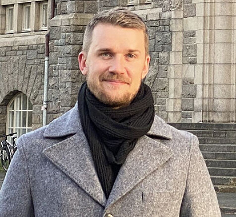 Researcher and university lecturer Kristoffer Eliassen Grini.