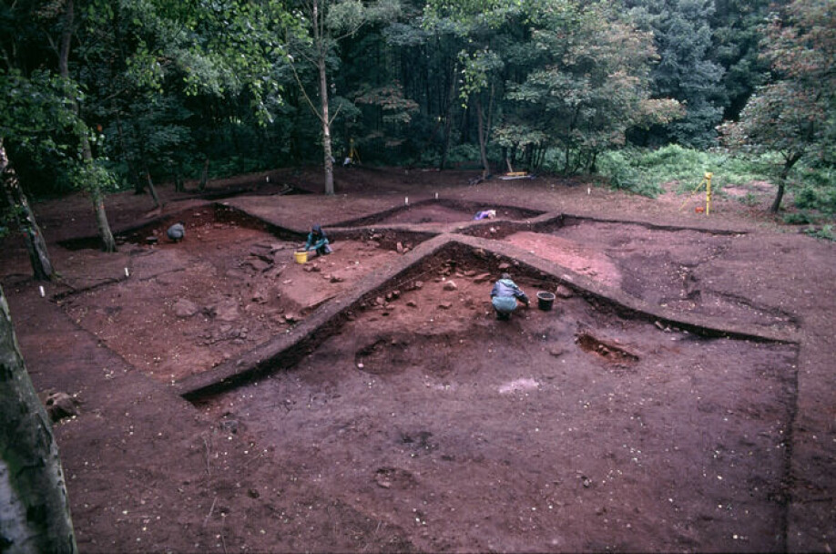 Researchers from the University of York excavated the Heath Wood barrow cemetery between 1998 and 2000.
