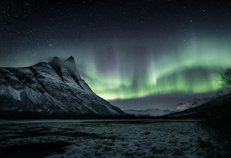 Northern Lights in Northern Norway, seen in 2023.