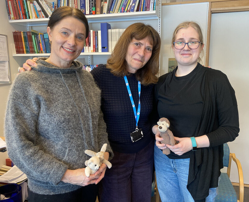 From left: Berti Sivertsen, educational leader at Berg Kindergarten in Trondheim, Professor Mila Vulchanova and Ellen Saxlund, lecturer at a lower secondary school in Bærum.
