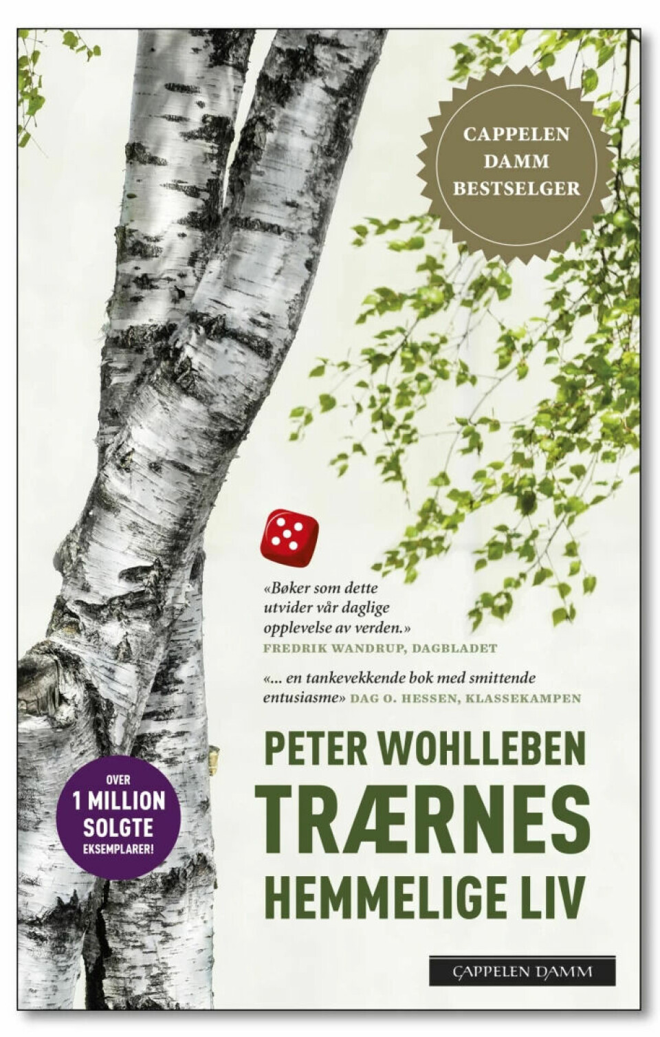 The cover of the 'The Hidden Life of Trees' translated into Norwegian.
