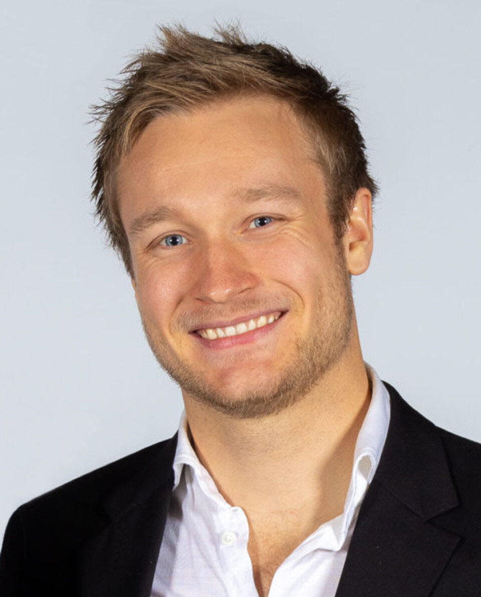 PhD research fellow Kolbjørn Andreas Lindberg in the Department of Sport Science and Physical Education. Portrett av Kolbjørn Andreas Lindberg