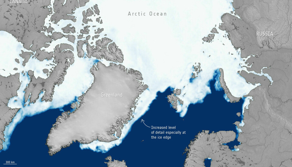 The extent of Arctic sea ice has decreased over the past 30 years.