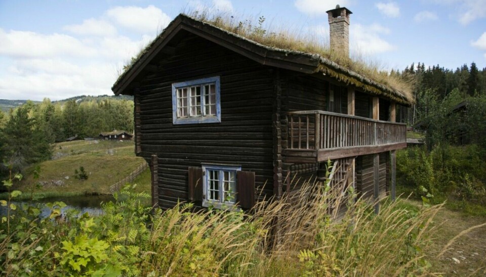 Writer Hans E. Kinck built his cabin in 1911 – some time before working people began buying their own holiday homes.
