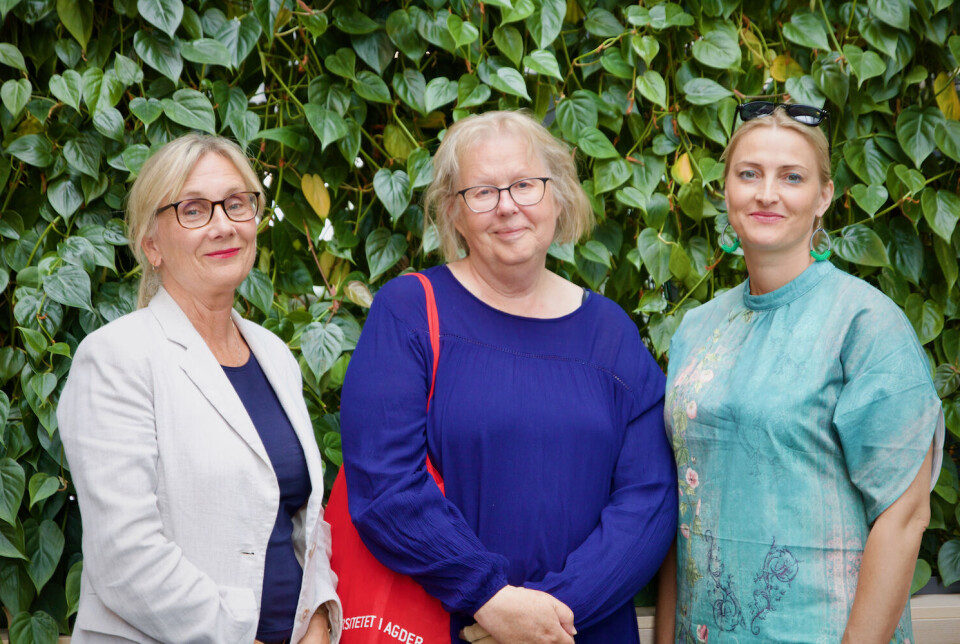 From left: Åse Haraldstad, Aslaug Kristiansen, and Kristin Endresen-Maharaj have examined teachers' sense of meaning in their profession.