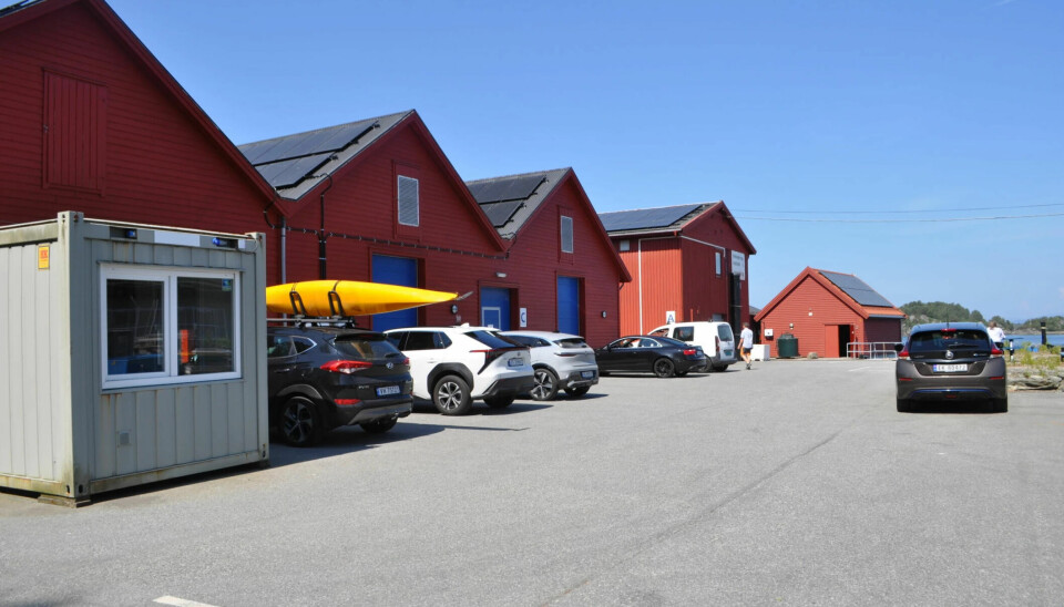 Some of IMR's research stations in Austevoll.