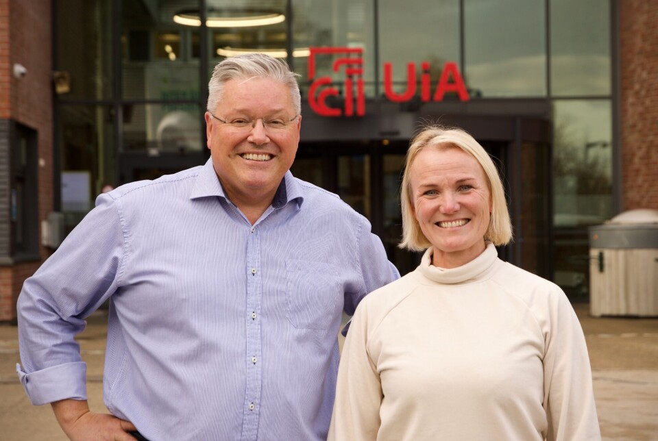 “There is a strong relationship between work pressure, lack of support, and dissatisfaction which leads to headteachers quitting their jobs,' Professor Morten Øgård says. Here with colleague Linda Hye.