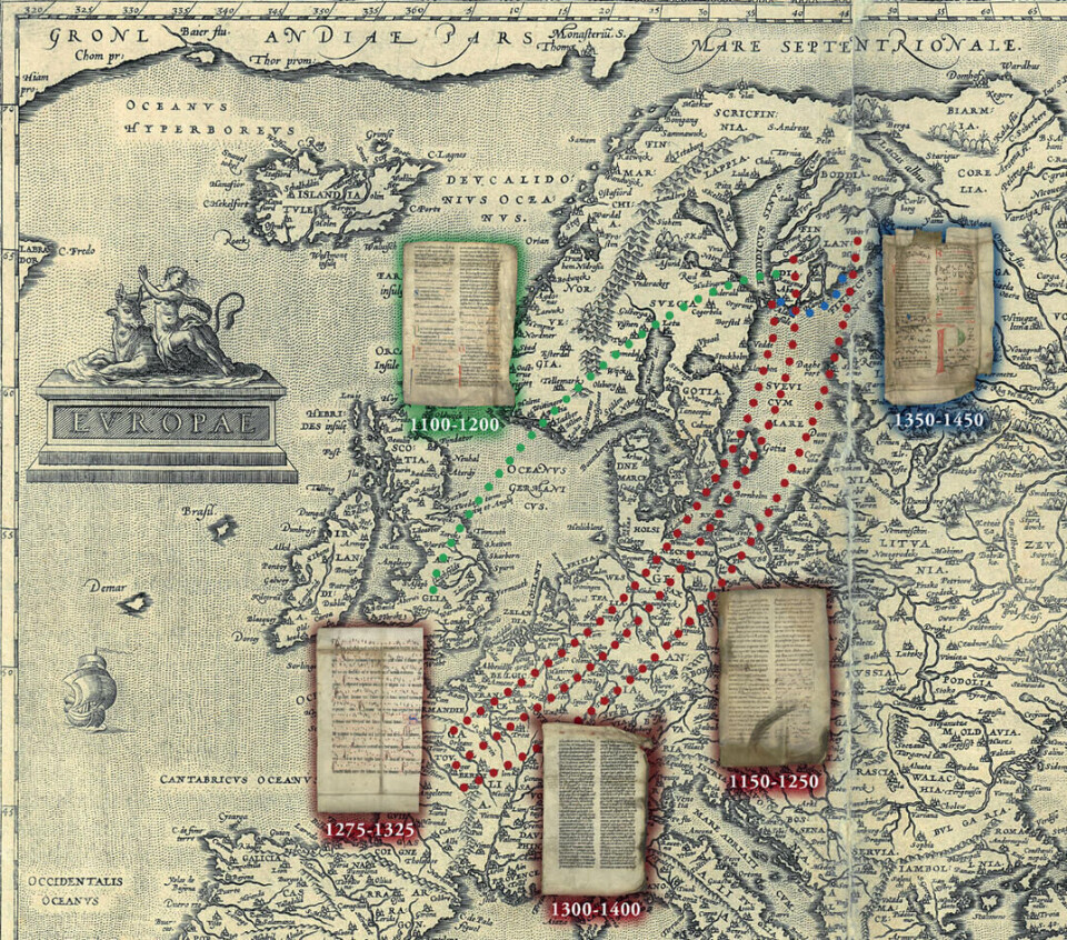 The journey of books from the middle ages through the centuries.