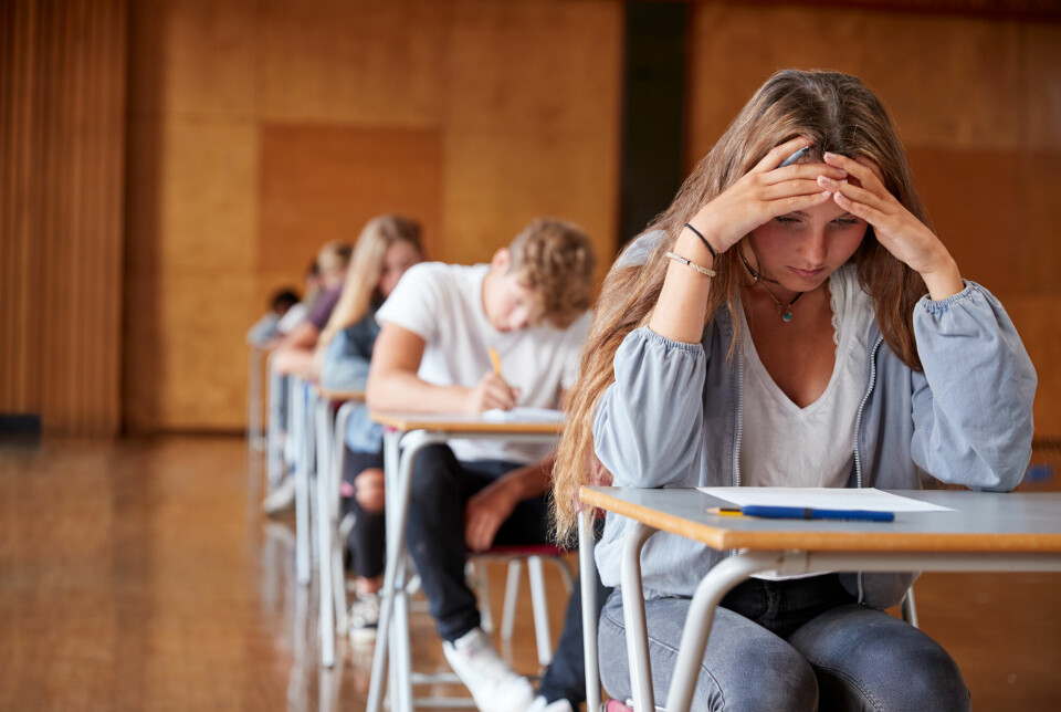 Taking the Norwegian secondary school final exam: failing can have long-term consequences for young people, according to a new study from the Norwegian Institute of Public Health.