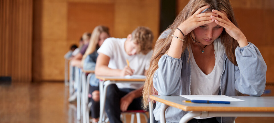 Failing an exam led to higher risk of psychological problems and substance abuse for students
