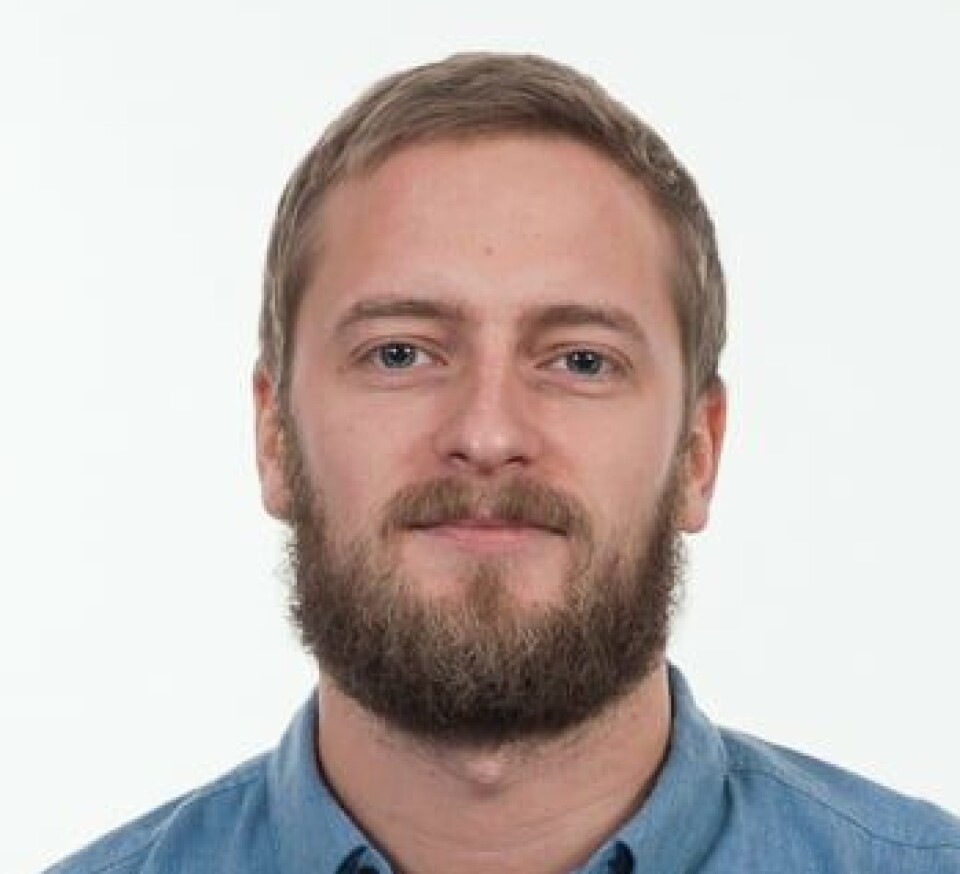 Researcher Andreas Hagemann at SINTEF.