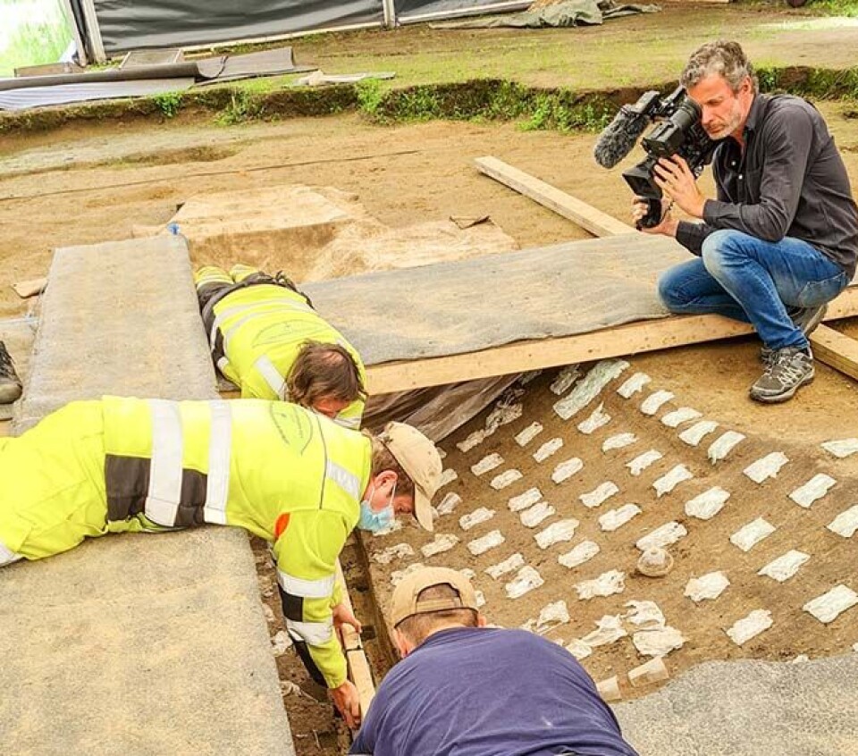 When the excavation was completed, the archaeologists were left with around 8,000 finds and fragments.