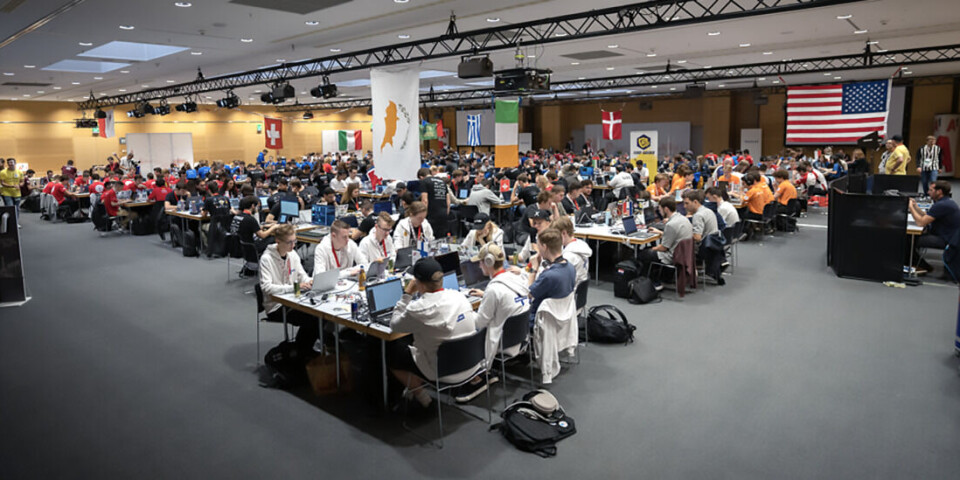These battles are fought in silence. Skilled young talents during last year’s European Cybersecurity Challenge final.