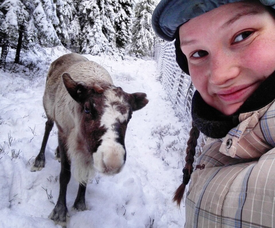 “I grew up with reindeer husbandry, and have felt the physical effects of climate change and seen how quickly these changes occur,” Anna-Laila Danielsen says.