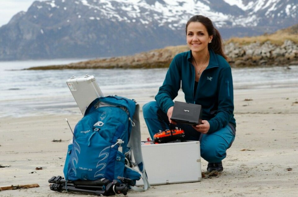 Sofia Aniceto is a researcher at the Norwegian University of Science and Technology (NTNU). She researches whales.
