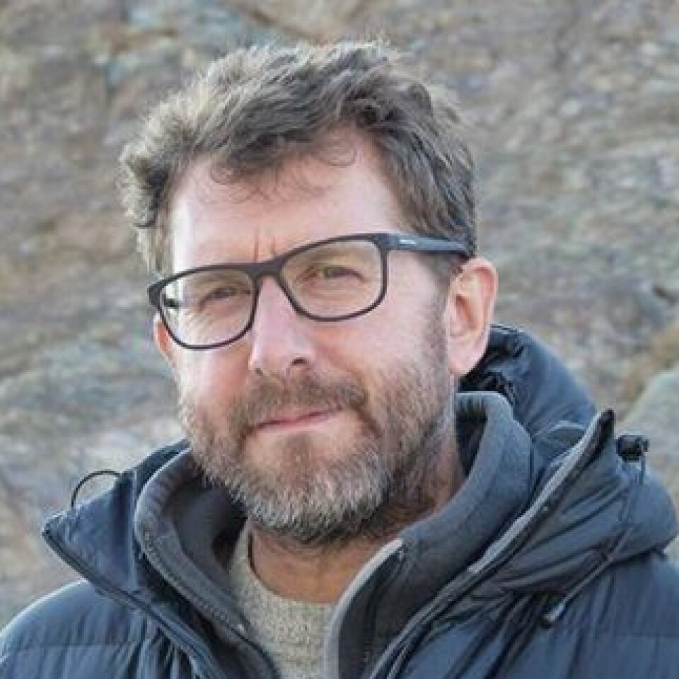 Professor James H. Barrett at the Department of Archaeology and Cultural History.