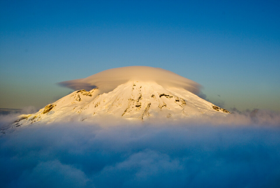 Beerenberg is Norway's only active volcano above sea level and the northernmost volcano on Earth.