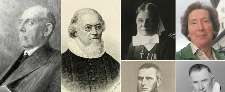 A new book about 33 Christian strategists in Norway in the 19th and 20th centuries provides new knowledge about the role of Christianity in Norwegian history. The picture shows part of the cover of the book.