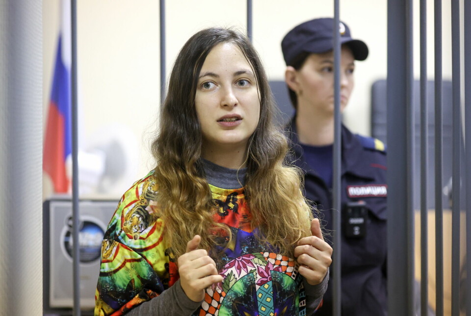 Aleksandra Skotshilenko is one of approximately 800 Russians who have been sentenced for protesting Russia's invasion of Ukraine. She was recently sentenced to seven years in prison for swapping out the price tags in a grocery store with anti-war messages.