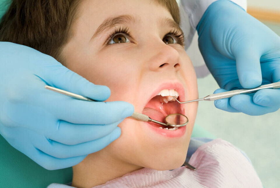 Up to a third of Norwegian children have enamel defects.