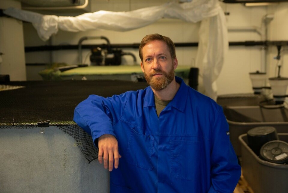 Research scientist Eirik Svendsen in his lab at SINTEF.