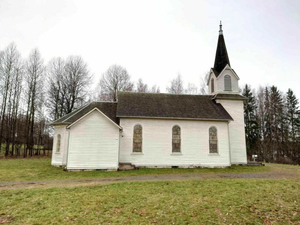 The Oak Ridge Church, built in 1896.