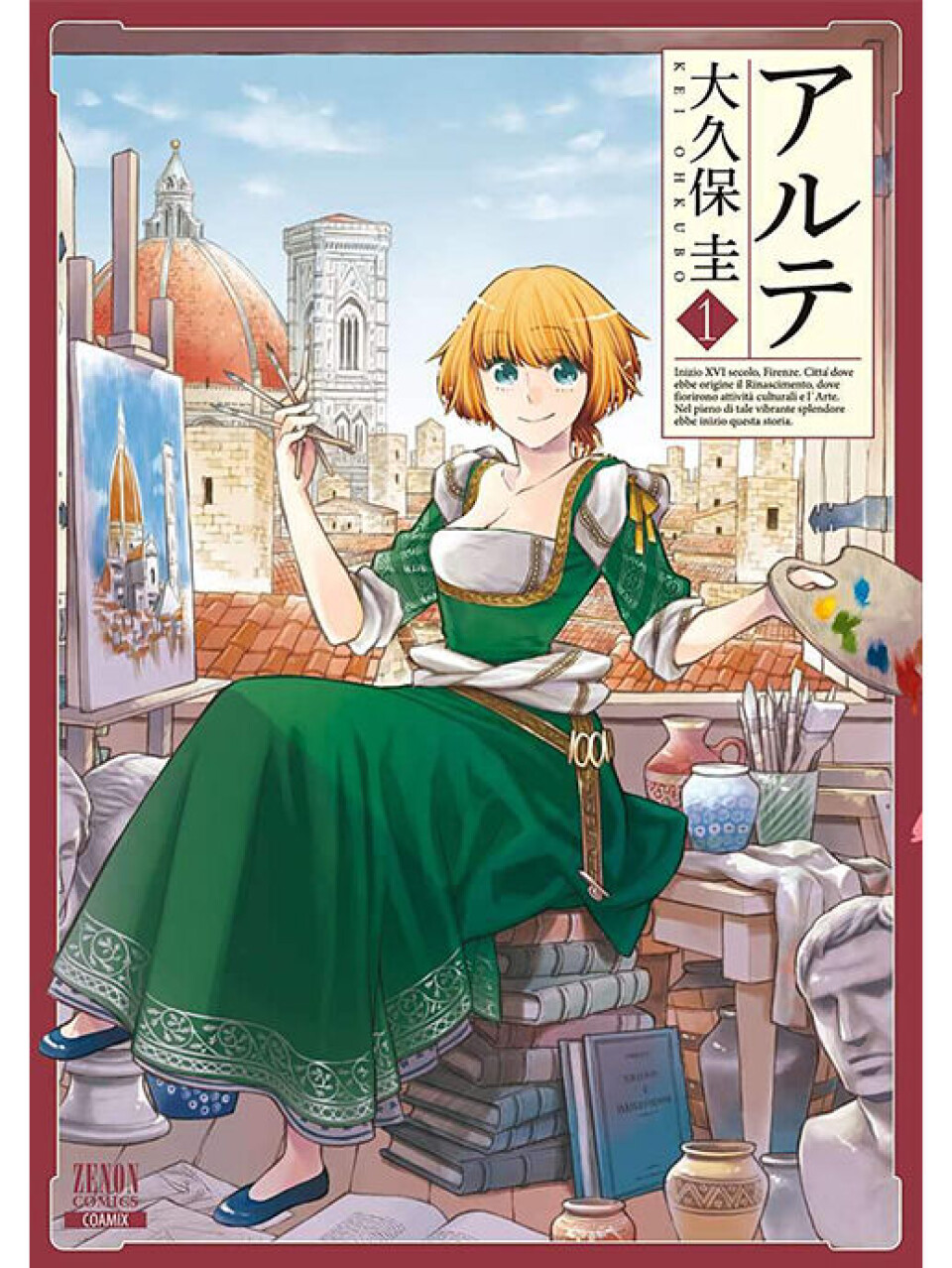 Arte is about a young woman who dreams of becoming an artist in Florence in the early 1500s.