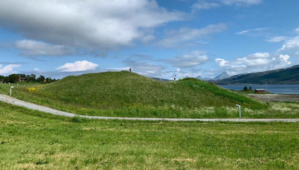 Herlaugshaugen on the island of Leka in Trøndelag.