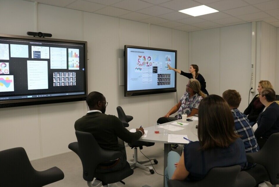 The project took place in different locations, such as the participants’ school, the university, and other community settings. Here is a snapshot from a workshop held at the University of Agder.