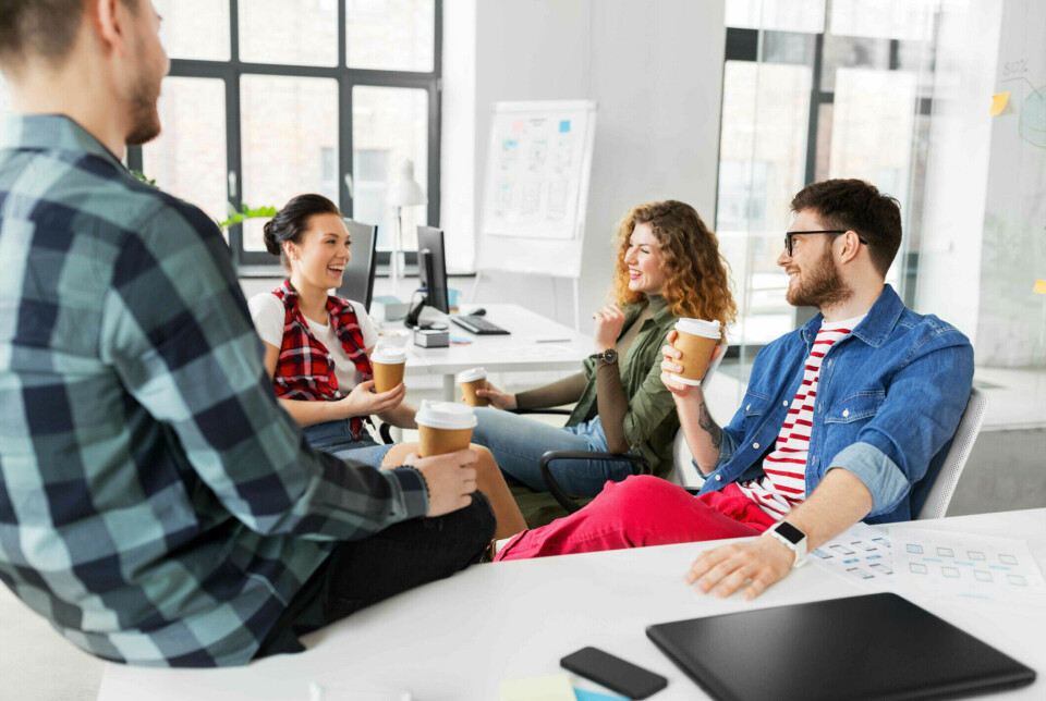 Researcher believes that conversations over coffee play an important role and serve various social purposes.