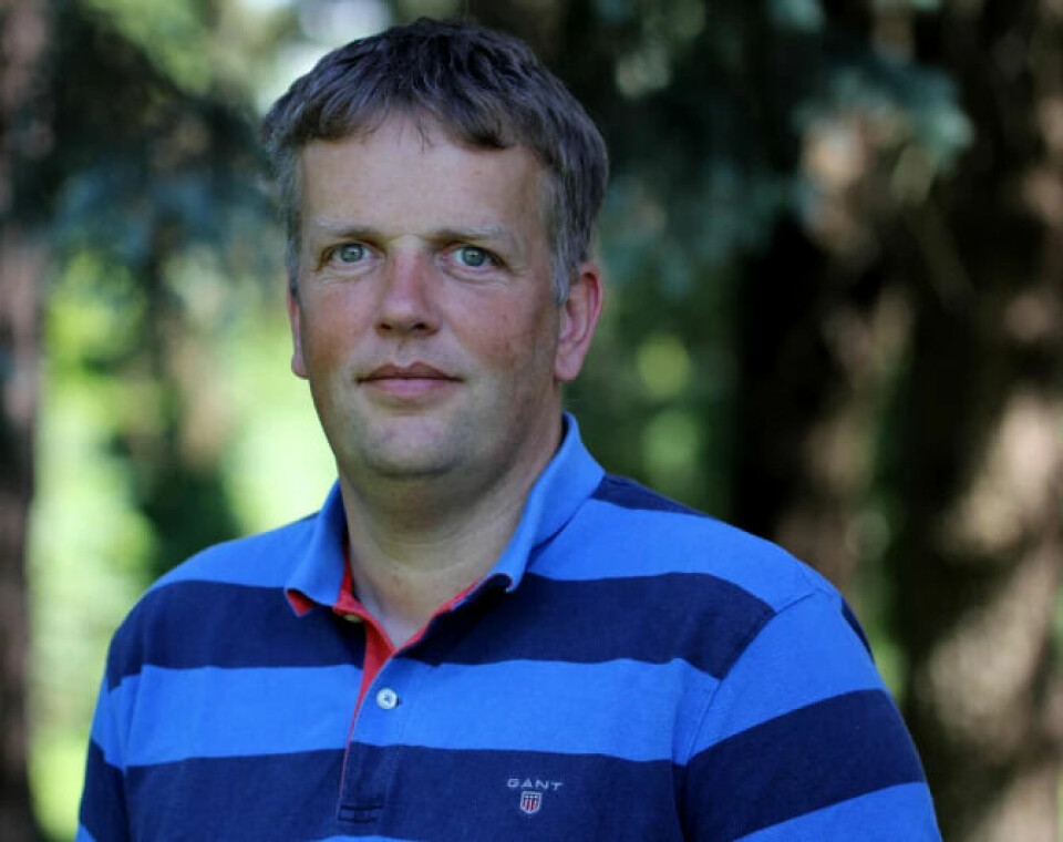 Climate researcher Hans Olav Hygen at the Norwegian Meteorology Institute.