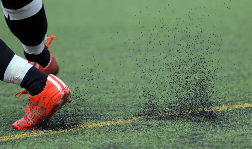 Nearly 6,000 tonnes of microplastics come from Norwegian artificial grass pitches every year.