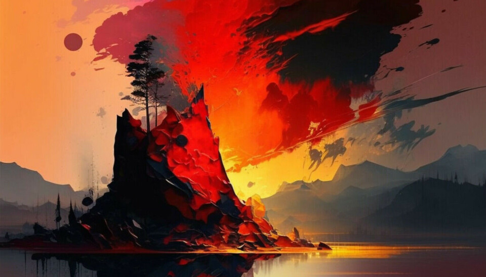 This was one of the AI-generated images that participants were shown in the study.